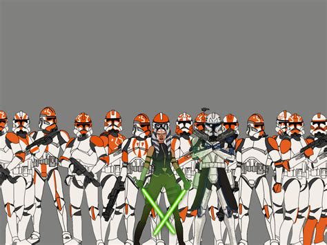 Star Wars The Clone Wars Ahsoka And The 332nd By Knightofren411 On