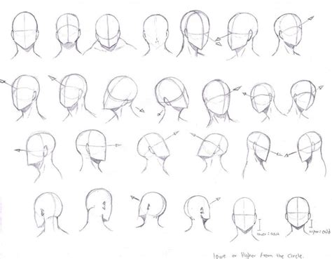 Drawing Tutorial Face Face Angles Anime Head