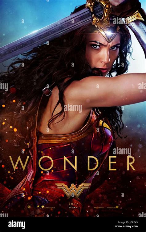 Wonder Woman 2017 Gal Gadot Patty Jenkins Dir Warner Brosmoviestore Collection Ltd Stock