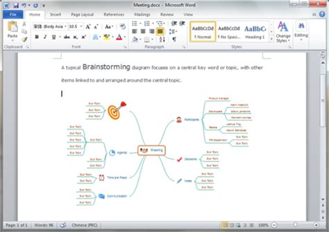 Brainstorming Diagram Templates Edrawmax Edrawmax Templates My Xxx