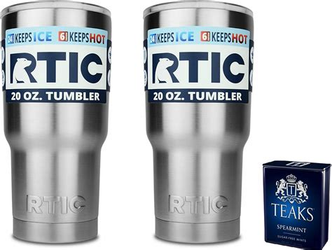 Rtic Stainless Steel Tumbler Bonus Refreshment Mint Savor
