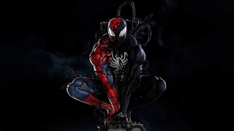 Spider Man Symbiote Transformación Fondo De Pantalla 5k Hd Id7589
