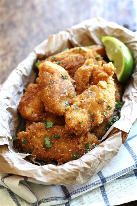 A slightly healthier/quicker version, i often simply pan fry or bake the fish with salt and pepper. Crispy Fish Tacos with Jalapeño Sauce Recipe - Pinch of Yum