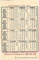 calendario año 1928 medida 10 x 15 , publicidad - Comprar en ...