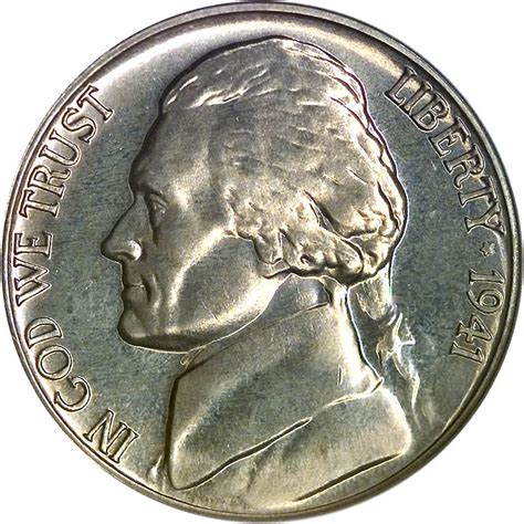 A Silver Coin With The Image Of George Washington On Its Face And Back