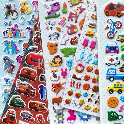 My Little Pony Puffy Sticker Sheet Festivity