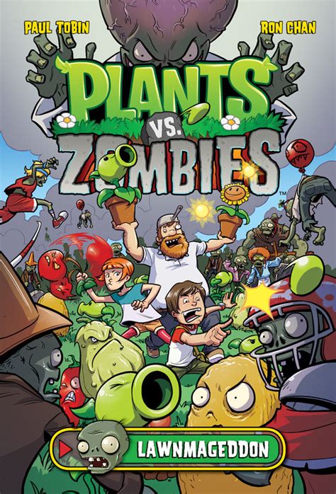 Plants Vs Zombies Lawnmageddon Hc Profile Dark Horse Comics