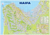 Maps of Haifa | Tourist map, Map, Tourist