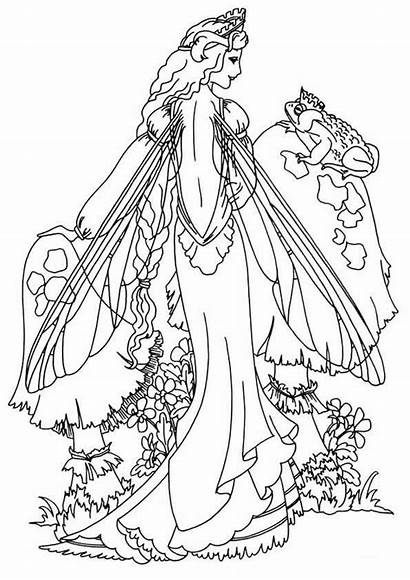 Fairies Coloring Pages Fun