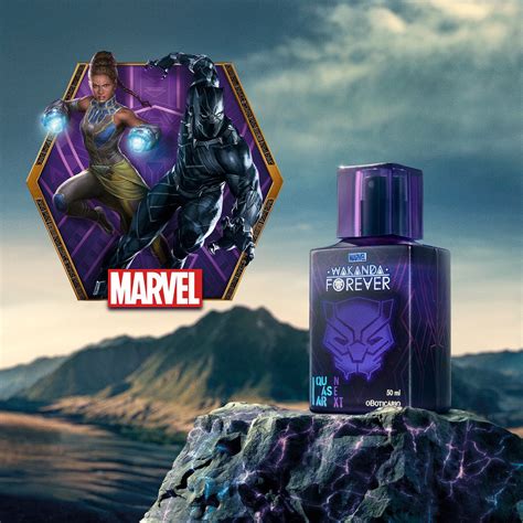 Quasar Next Wakanda Forever Colônia Infantil Boticário 50ml