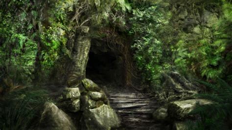 Cave Enternce Concept Art Google Search Fantasy Forest Fantasy