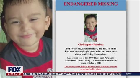 New Expanded Search For Missing 3 Year Old Christopher Ramirez