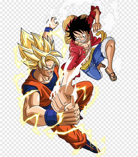 Macaco D Luffy E Filho Goku Goku Macaco D Luffy Camiseta Vegeta