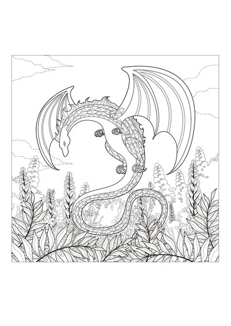Monster Coloring Pages For Adults