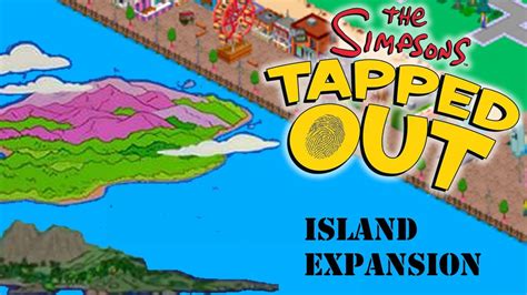 The Simpsons Tapped Out Island Expansion Idea Youtube