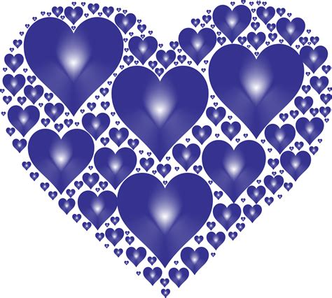 Clipart Hearts In Heart Rejuvenated 13 No Background