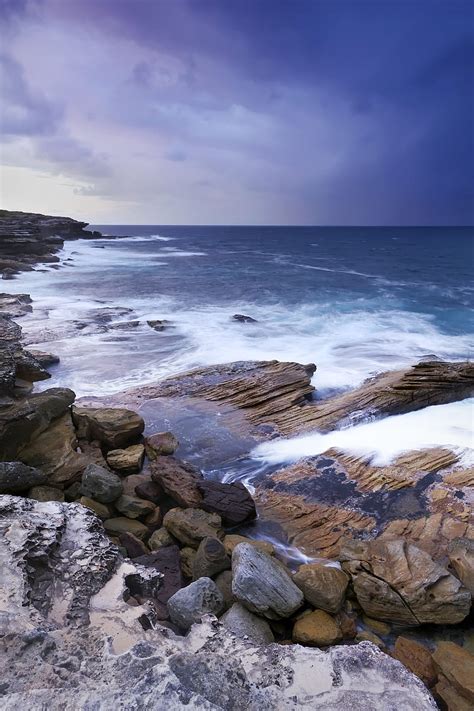 1920x1080px 1080p Free Download Stones Rocks Sea Surf Horizon