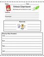 Parts Of An Experiment Worksheet