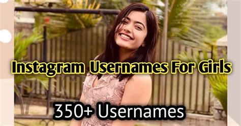 Instagram Usernames For Girls 350 Cute Attitude And Hot Girls Names