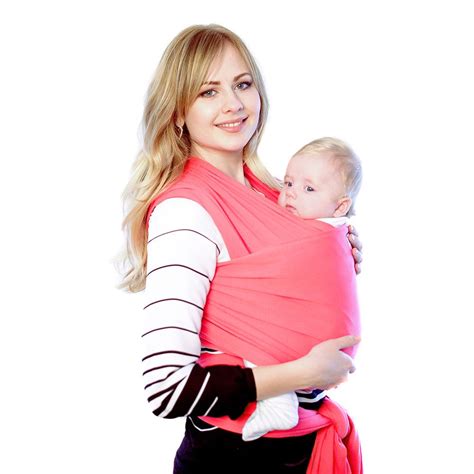 The Stretchy Baby Wrap Carrier For Babies From Birth Up To Kg Lb