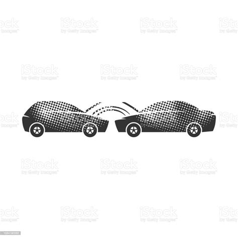 Halftone Icon Car Jump Start Stock Illustration Download Image Now