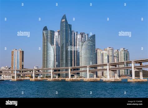 Cityscape With Luxurious Skyscrapers Of Marine City In Haeundae