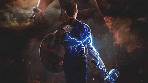 How Captain America Wields Mjolnir In Avengers Endgame Youtube