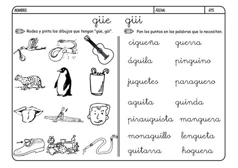 Lectoescritura Letra G Actividades De Escritura En Infantil