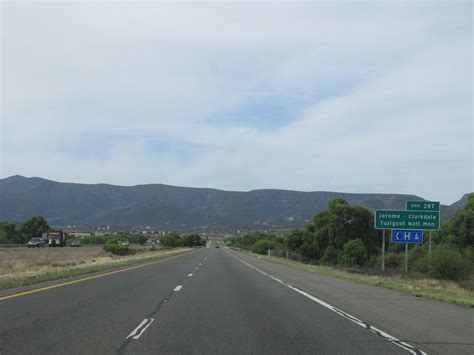 Arizona Interstate 17 Southbound Cross Country Roads