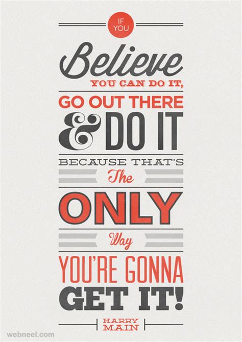 30 Best Motivational Quotes And Typography Design Inspiration
