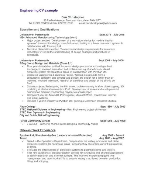 Engineering cv examples to help you build a solidly constructed job application. 9+ Mechanical Engineer Templates and Samples - PDF | Free ...