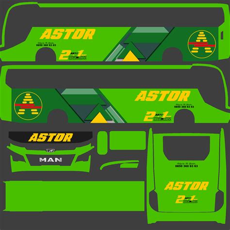 Astor Bus Simulator Ultimate Skin DLC Man Lions Coach