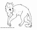 Cat Template Warrior Coloring Pages Wolf Cliparts Kitten Templates Naoki Clipart Face Library Print Animal Deviantart sketch template