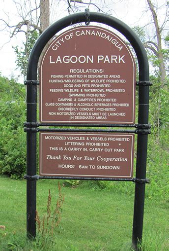 Lagoon Park Canandaigua Lake Water Trail