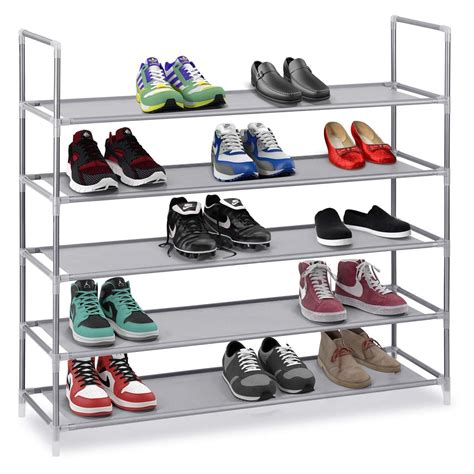Maybe you would like to learn more about one of these? Zimtown 5 Tier Stainless Steel Shoe Rack,Shoe Storage ...