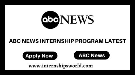 Abc News Internship In 2024 Latest Careers Internships World