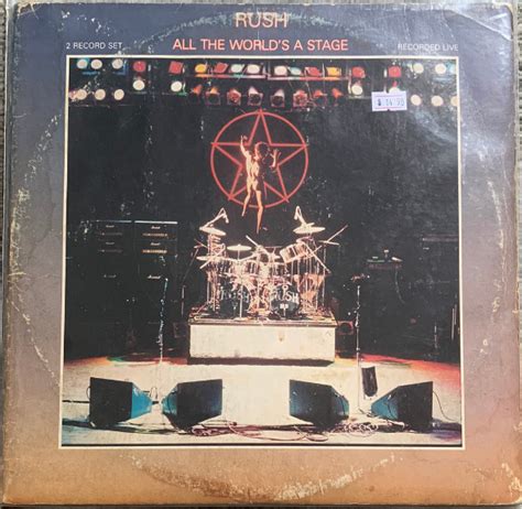 Rush All The Worlds A Stage 1976 Vinyl Discogs