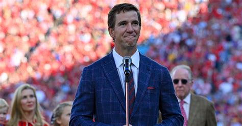 Eli Manning Number Officially Retired Ole Miss New York Giants
