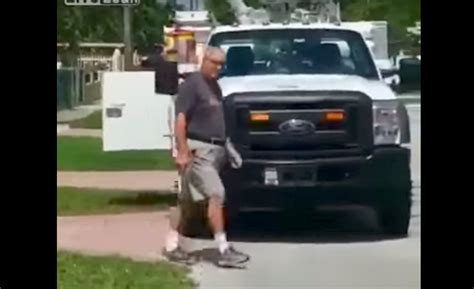 Watch Angry Gentleman Shoots Out The Tires And Engine Of More Than One