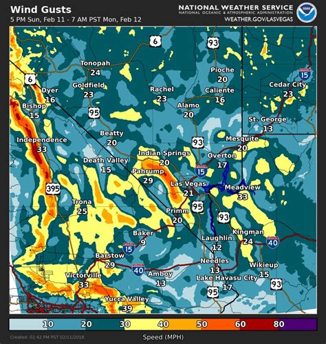 NWS Las Vegas On Twitter Winds Will Kick Up Again Briefly Overnight
