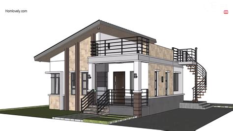 6m X 8m 3 Bedroom Small House Design With Roof Deck OFW Dream House