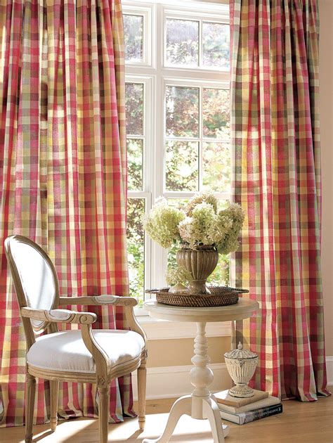 Astounding Photos Of Plaid Curtains For Living Room Concept Sweet Kitchen