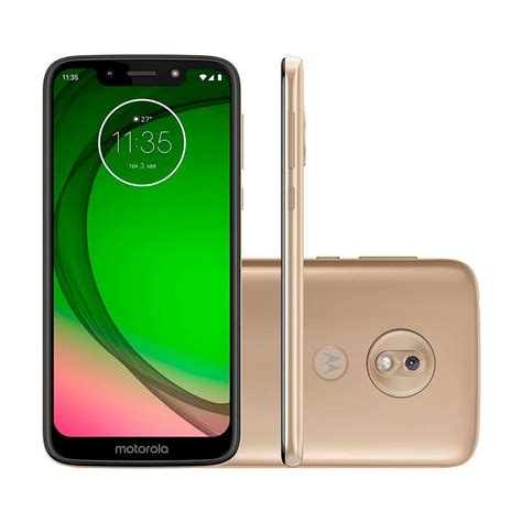 Smartphone Motorola Moto G7 Play 32gb Dual Chip Android 90 Tela 57