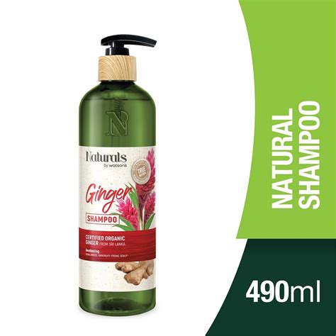 Naturals By Watsons Ginger Shampoo 490ml Watsons Malaysia