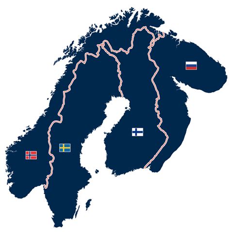 Which Countries Are Part Of Scandinavia Marmota Maps