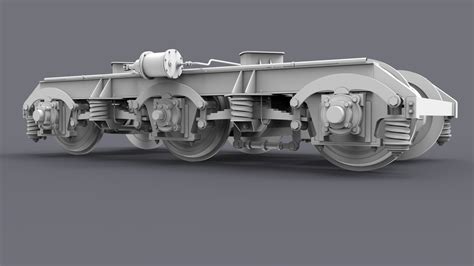 Mykolas Parulskis Locomotive Bogie