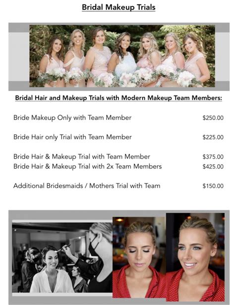 Mobile Bridal Hair And Makeup Prices For 2023 Modern Makeup