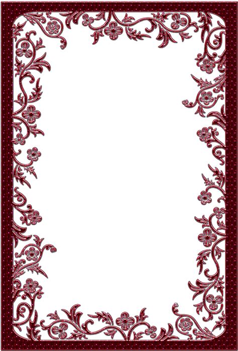 Maroon Frame Png Picture Png All