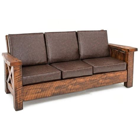 Western Winds Weathered Wood Sofa Wood Sofa Wooden Sofa Wood Lounge Chair
