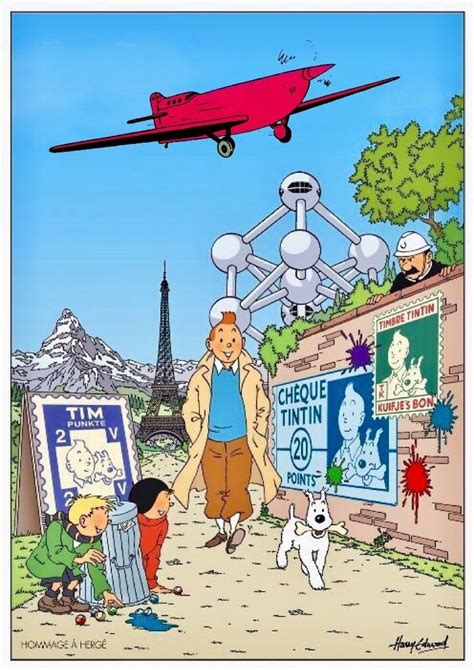 Tintin En Personnage De Bande Dessin E Vieux Dessins Anim S